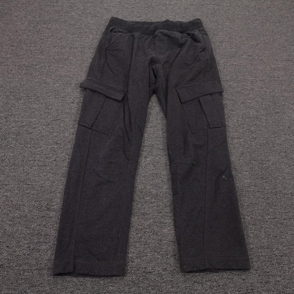 Lululemon Pants Womens 6 Gray Cargo Sweatpants Knit Straight Leg Yoga Athletic